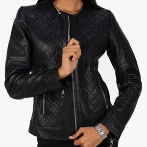 Harve Benard Faux Leather Jacket - L